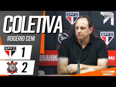 COLETIVA ROGÉRIO CENI | AO VIVO | São Paulo x Corinthians - Campeonato Paulista 2023