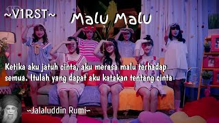 Download lagu Malu Malu~V1RST [Lirik Lagu] mp3