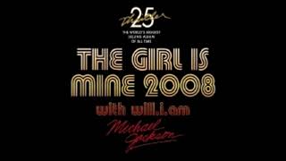 Michael Jackson - The Girl Is Mine 2008 With Will. I. Am (Single) (2008)