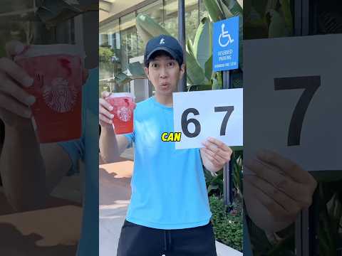 CAN STARBUCKS SPELL 67 RIGHT