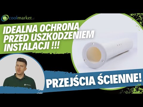 Przejście ścienne - idealna ochrona przed uszkodzeniem instalacji Klimatyzacji i Pomp Ciepła! - zdjęcie