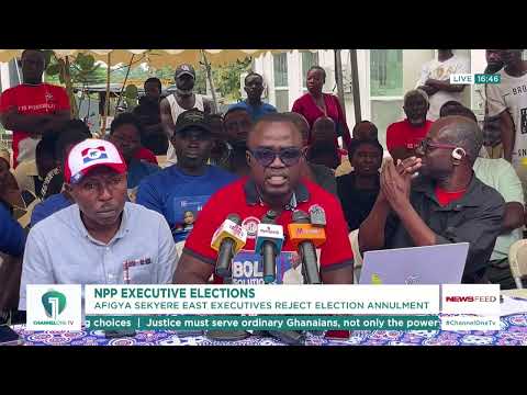 Afigya Sekyere East NPP Executives Reject Annulment Of Constituency Elections