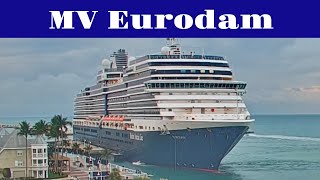 cruise ship MV Eurodam arriving to Key West