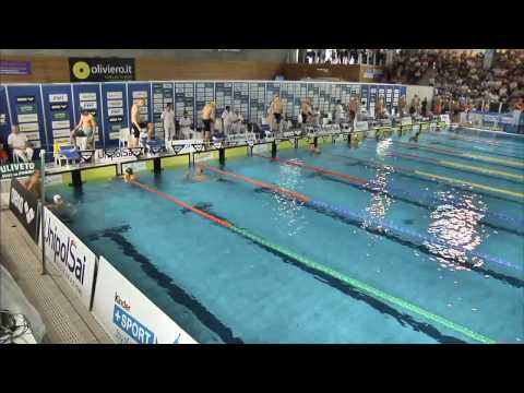 Martello Davide 50 farfalla serie 3 corsia 1 -Juniores1 2000 -Criteria Riccione 22-03-2017 Live