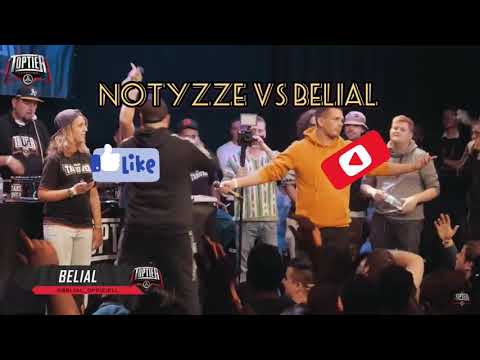 Notyzze vs Belial (Bestes FREESTYLEBATTLE TopTierTakeover)