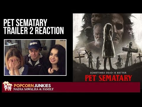 Pet Semetary (2019) Official Trailer 2 - Nadia Sawalha & Family Reaction