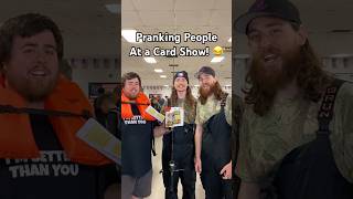 Pranking people at a Card Show! #pokemon #pokemoncards #pokemontcg #pokemoncommunity #prank #shorts
