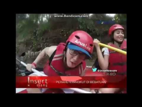 Kevin Julio - Sahila Hisyam Bermain Arung Jeram