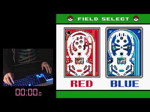 Pokémon Pinball "Blue Field (Defeat Mewtwo)" Speedrun in 6:04.8