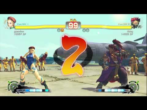 SSF4: Daigo Umehara (Cammy) VS Fujino (Akuma)