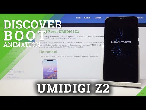 How Boot Animation Looks in UMIDIGI Z2 – Intro Animation