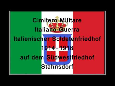 Cimitero Militare Italiano Guerra - Italienscher Soldatenfriedhof Stahnsdorf 1914-1918
