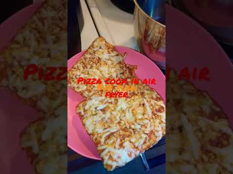Ellio's pizza from Harris Teeter cook in the air fryer