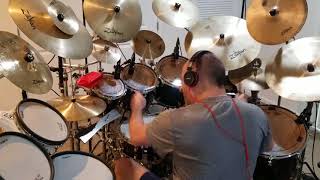 Jeff Lorber Fusion - The Badness (drum cover) - Take Two