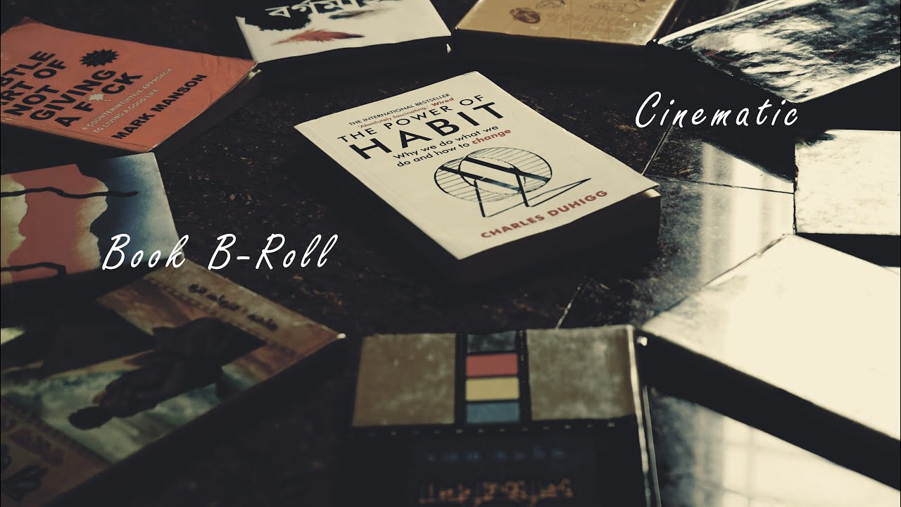 Cinematic Handheld Book B-Roll