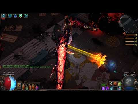 Path of Exile: Sirius fight Awakening level 5 / Toxic rain Trickster