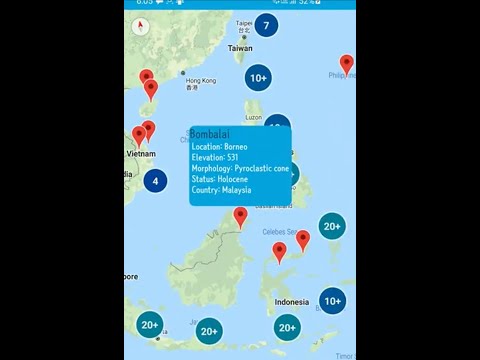 Global volcano eruption fire video thumbnail