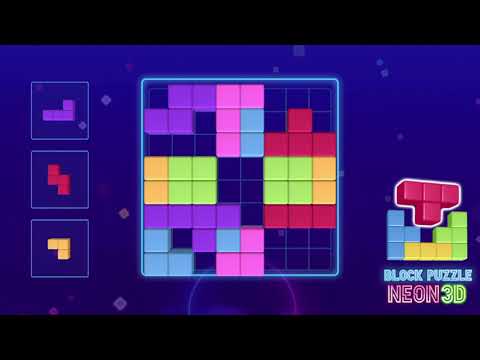 Block Neon 3D : Disco Puzzle Video