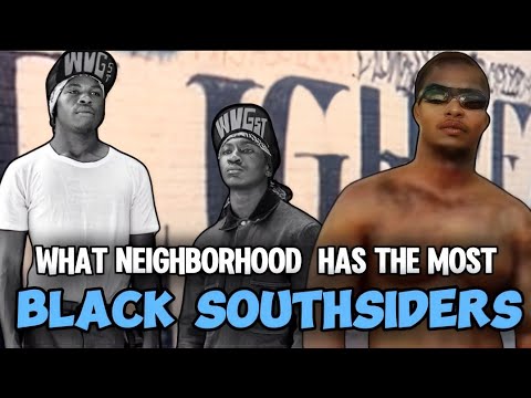 WHAT NEIGHBORHOOD HAS THE MOST BLACK SOUTHSIDERS #southsiders #norte #prison