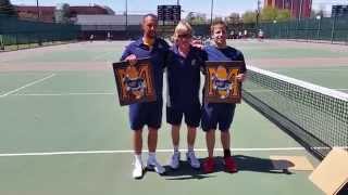 preview picture of video 'Murray State Tennis - Senior Day 2015'