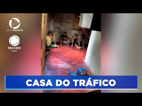 Drogas apreendidas e usuários presos em Senador José Porfírio (PA) | Record Altamira - Grupo Mirante