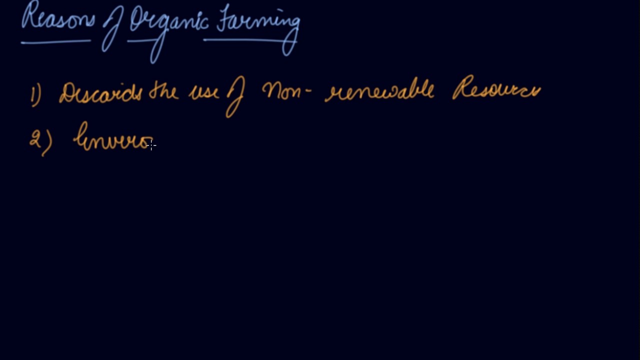 Organic Farming & Sustainable Development | Class 11 Economics  Rural Development