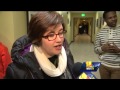 Supporters, opponents of arming school police pack.