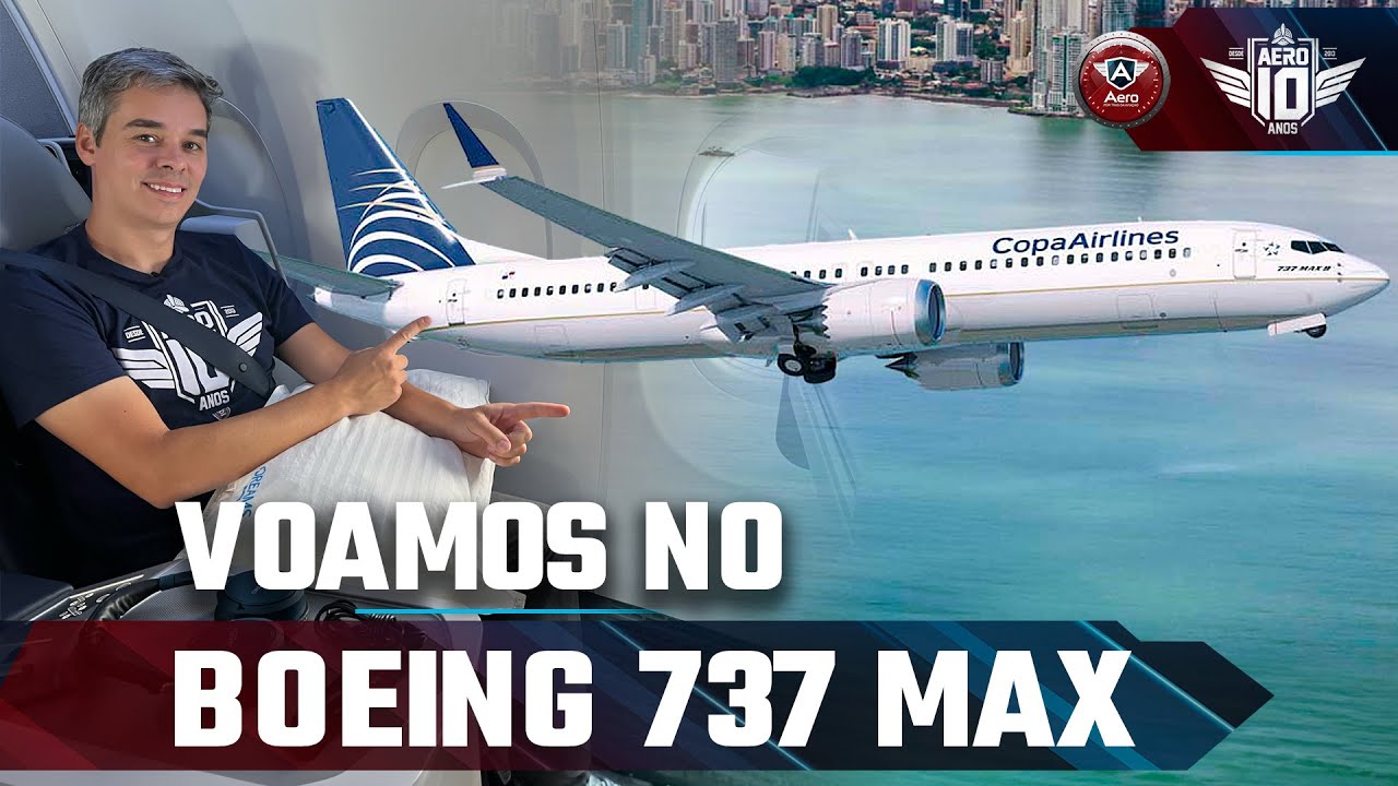 É SEGURO VOAR no BOEING 737 MAX - Conheça a classe EXECUTIVA DA COPA AIRLINES
