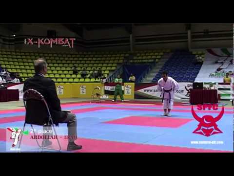 X-KOMBAT: 2nd WEST ASIA KARATEDO CHAMPIONSHIPS - IRAN 2010 kata individual