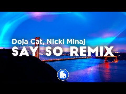 Doja Cat, Nicki Minaj - Say So Remix (Clean - Lyrics) - YouTube