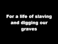 To the Burial by Story of the Year w/lyrics
