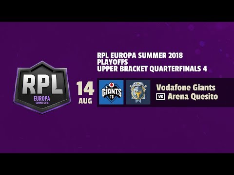 VODAFONE GIANTS VS ARENA QUESITO | RPL EUROPA Summer 2018 | Clash Royale|REVOLAIMAR