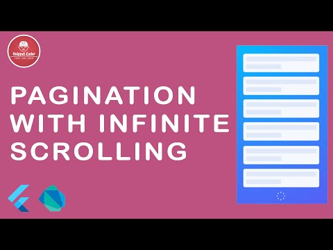 Pagination Infinite Scrolling with Flutter