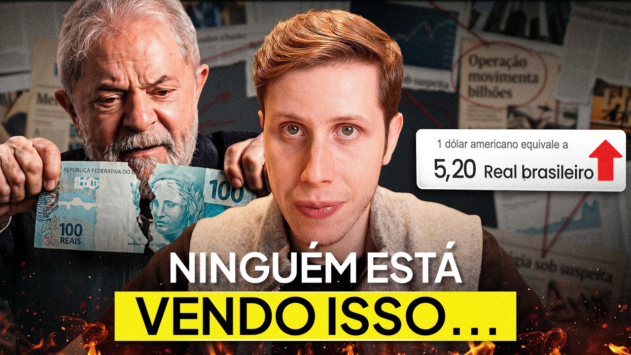 Dólar DISPARA para R$5,20 e acende alerta sobre BRASIL
