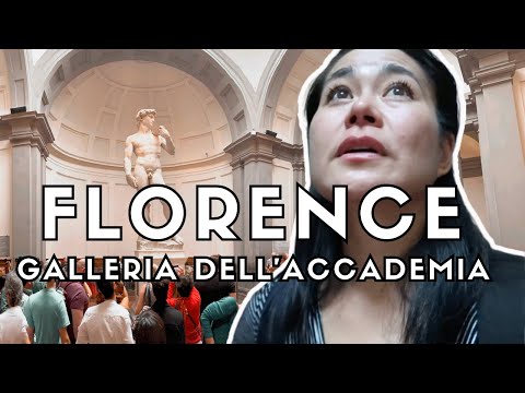 FLORENCE Italy 🇮🇹 Michelangelo's DAVID | Galleria dell'Accademia Tour