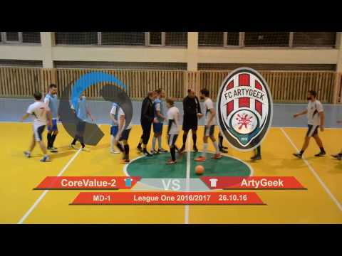CoreValue-2 5 - 7 ArtyGeek (League One 2016/2017, Group Stage Highlights)