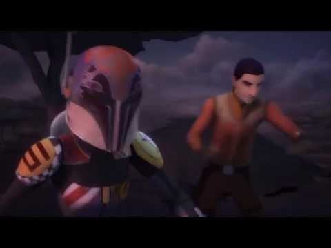 Star Wars Rebels Sabine Vs Gar Saxon And Fenn Rau's Rescue