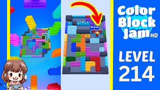 Solusi Level 214 Color Block Jam