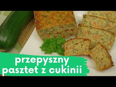Przepyszny Pasztet z Cukinii - prosty smaczny i zdrowy - pasztet warzywny