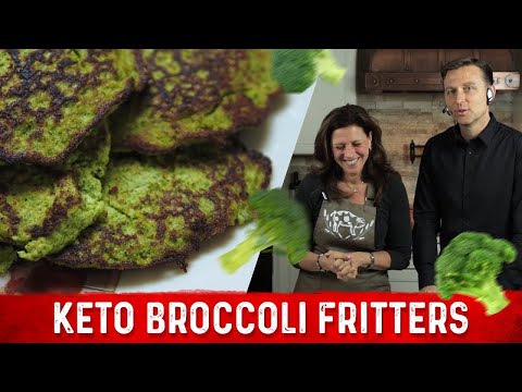Keto Broccoli Fritters Recipe | Karen and Eric Berg