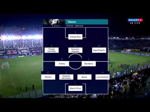 Vasco 1 x 0 LDU MELHORES MOMENTOS