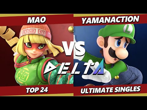 Delta 4 - Mao (Min Min) Vs. Yamanaction (Luigi) Smash Ultimate - SSBU