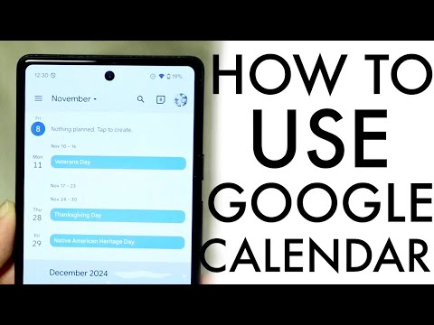 How To Use Google Calendar! (Complete Beginners Guide)