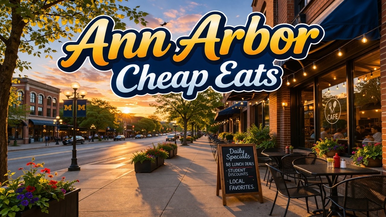 Cheap Eats in Ann Arbor, Michigan | Budget-Friendly Restaurants in Ann Arbor  | USA - English