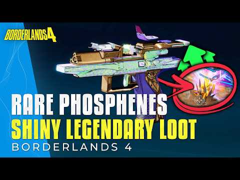 Borderlands 4 Don't Miss These Extremely RARE Shiny Legendary Weapons - Phosphenes Farm Guide