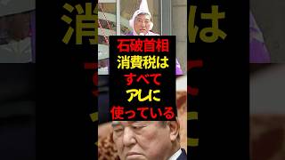 石破首相、消費税は全てアレに使っている　#政治 #税金 #自民党 #石破 #財務省
