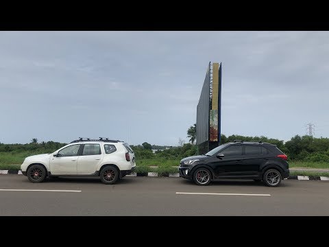 Renault Duster Vs Hyundai Creta , modified compact SUV'S | WE DRIVE | INDIA CAR COMMUNITY