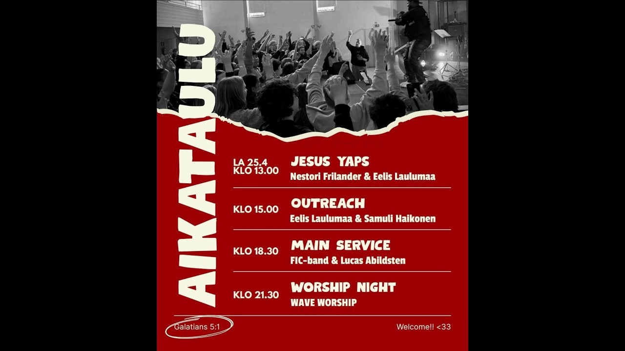 FiC - Lauantai MAIN SERVICE