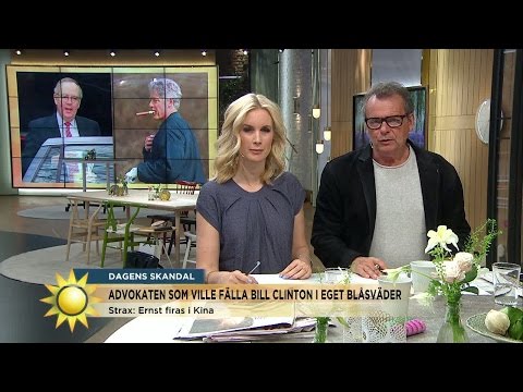 Sexskandal fällde Kenneth Starr - Nyhetsmorgon (TV4)