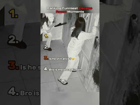 Ranking Funniest Escape Room Moments